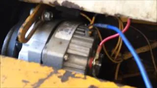 Alternator wiring "Idiot Light" Diesel Tractor