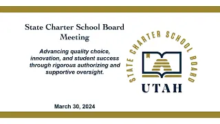 20240530 Extra Charter School Board Meeting