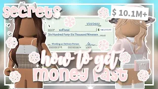 How To Get MONEY FAST in Bloxburg (Secrets) ft Tessilyn | Roblox