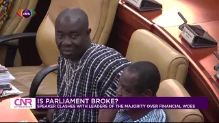 ‘Parliament has no money to function’ – Speaker, Alban Bagbin fumes | CNR