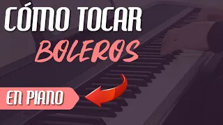 FÓRMULA para tocar BOLEROS en PIANO - [mini clase de piano #8] 👨‍🏫