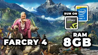 FAR CRY 4 | INTEL CORE I7 | Nvidia 840M (60FPS)