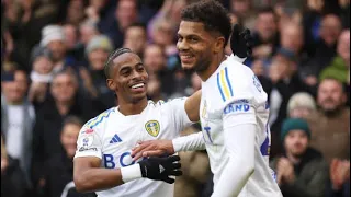 LEEDS UNITED 4-1 HUDDERSFIELD | A 1ST HALF OF CHAMPAGNE FOOTBALL EARNS LEEDS UNITED THE VICTORY! 🍾