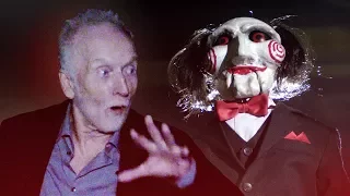 Jigsaw Braves the Saw Halloween Horror Maze