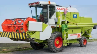 Dinkel Ernte mit dem CLAAS Dominator 68!