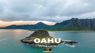OAHU, HAWAII l Drone Tour 4K l