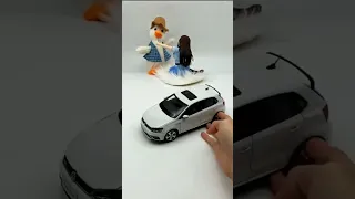 polo Gti unboxing #shorts #satisfying #toycars #diecast #modelcars