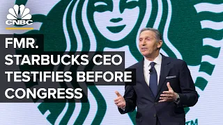 Former Starbucks CEO Howard Schultz testifies about the company's labor movement  — 3/29/23