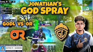 JONATHAN KA GOD SPRAY | GODL vs OR vs GODLGIRL | GOD GAMEPLAY | JONATHAN GAMING | MN squad