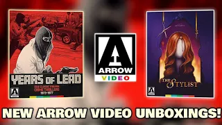 NEW ARROW VIDEO UNBOXINGS! | YEARS OF LEAD AND THE STYLIST!