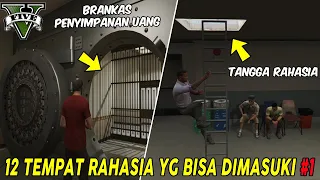 12 TEMPAT RAHASIA GTA 5 YG MUNGKIN BELUM PERNAH KAMU LIHAT SEBELUMNYA - PART 1 (INTERIOR BANGUNAN)