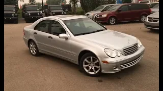 2006 Mercedes-Benz C230 Sport | 2.5L V6 Engine | Edmonton Alberta | 18GV1640B | Crosstown Chrysler