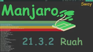 Manjaro Ruah 21.3.2 (Sway). Серия "семейство Manjaro".