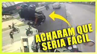 TRABALHADOR RECEBE ARMA NA CARA E VIBRA COM O QUE ACONTECE DEPOIS