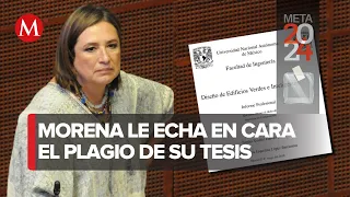 Morena arremete nuevamente contra Xóchitl Gálvez por su título en ingeniería