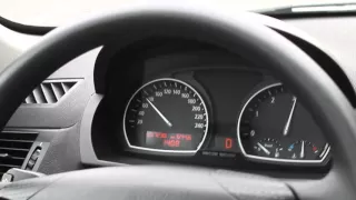 BMW X3 E83 3.0d acceleration 0-100km/h