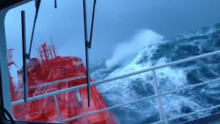 Statek w sztormie na morzu północnym | Szkody na 100.000 euro