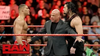 Jason Jordan challenges Roman Reigns: Raw, Dec. 4, 2017