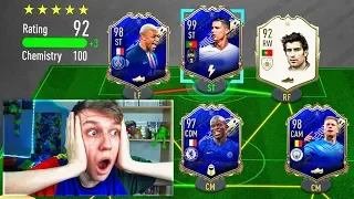 99 TOTY RONALDO IN A 192 RATED FUT DRAFT!! - FIFA 20