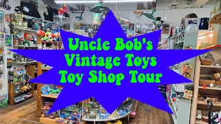Toy Shop Tour of Uncle Bob's Vintage Toys Carlisle PA Old School Retro Neighborhood Store