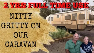 2 Years Full Time Use of our Bushtracker Caravan, The Nitty Gritty review of our Off Road Van EP.66