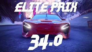 34.052 | Elite Prix [Landslide] - Golden AT96 - Asphalt 9