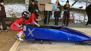 2022 2man Bobsleigh EC #7 JAPAN Shinohara-Murakami