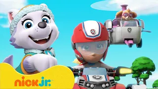 Patrulha Canina | Os Melhores Resgates de Cachorrinhas! c/ Skye, Everest & Katie! | Nick Jr.