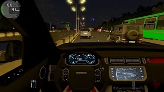 City Car Driving - Range Rover Startech | Night Drive