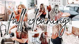 NEW FALL CLEAN WITH ME / CLEANING MOTIVATION / BROOKE ANN