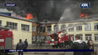 После пожаров в школах Павлодара спасатели устроили учебную тревогу