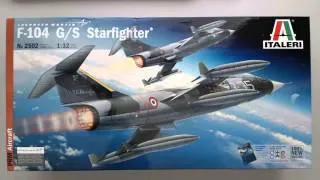 Unboxing Italeri's 1 32 F 104 G S Starfighter1