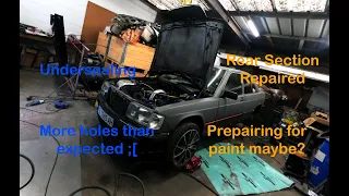 Mercedes - Benz 190e Rust Repair | Driftin' Rust 190e Revival pt.2