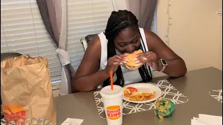 Trying Burger Kings impossible whopper