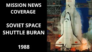 Soviet Space Shuttle Buran - News Coverage  - 1988
