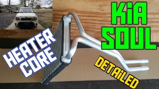 How to replace a Kia Soul heater core/evaporator core/hvac/dash removal