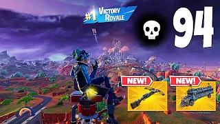 94 Elimination Solo Vs Squads "Zero Build" Gameplay Wins (Fortnite chapter 5)