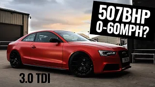 Road Test! How fast is our 507bhp Audi A5 3.0 TDI Project? - DARKSIDE DEVELOPMENTS - PART 28