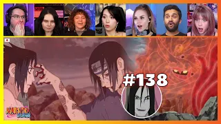 Naruto Shippuden Episode 138 | Itachi's Death! | Reaction Mashup ナルト 疾風伝