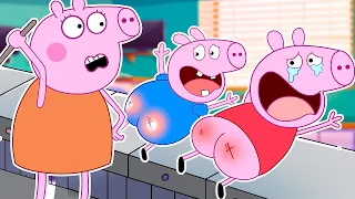 What Happened To Mommy Pig ?! - Peppa Pig Funny Animation  को क्या हुआ?! - पेप्पा पिग फनी एनिमेशन