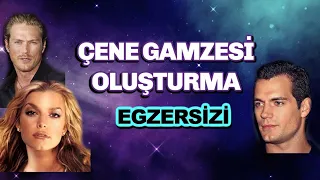 Çene Gamzesi Oluşturma Egzersizi | Cleft Chin Dimple Exercise