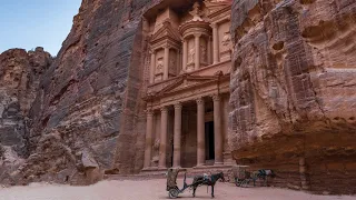 The Petra | Rose City | Jordan | Wonder of The World | Drone Footage | Exploring Video | 4K Ultra HD