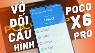 Đánh Giá POCO X6 PRO - Hơn 7 Triệu Vô Địch Cấu Hình, Amoled 120Hz, Pin 5.000mAh 67W!