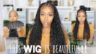 😍START TO FINISH BRAIDED WIG INSTALL | FT. GORGIUS HAIR