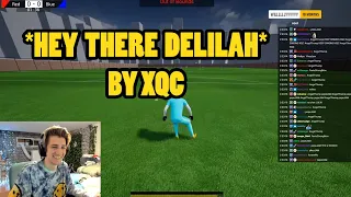 xqc listens to his *Hey There delilah* cover on stream