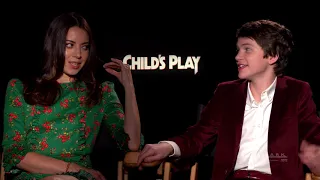 Cinemark Interviews Aubrey Plaza and Gabriel Bateman of Child's Play