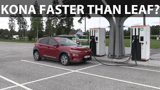 Hyundai Kona 64 kWh acceleration and noise test