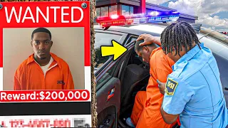 ESCAPED PRISONER Prank In The Hood...(GONE WRONG)