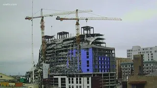 City prepares for demolition of cranes at Hard Rock collapse site