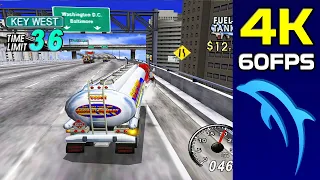 18 Wheeler: American Pro Trucker 🔥[4K Dolphin Emulator 🐬 3840 x: 2160 Gameplay]🔥 | 👾GameCube 2160P!